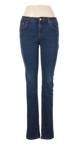 Diamante dark wash skinny jeans size 6